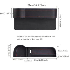 Car Seat Organizer Anti Skid Anti Drop Multifunctional Easy Install