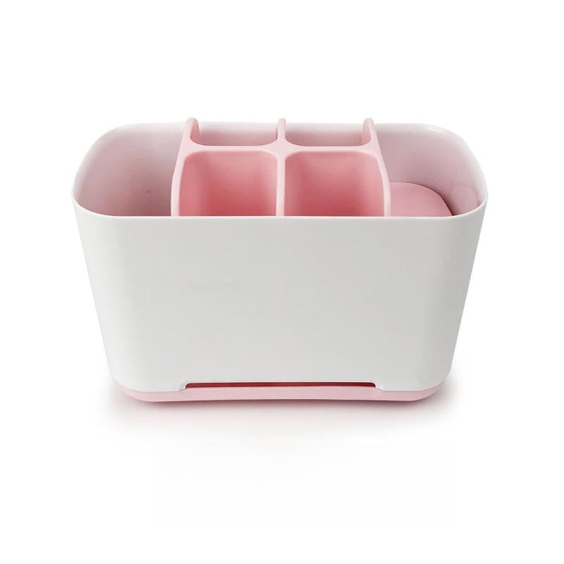 Toothpaste Toothbrush Holder Countertop Storage Rack