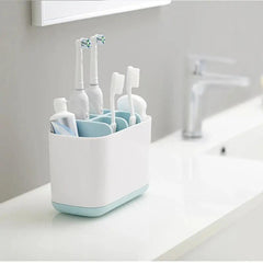Toothpaste Toothbrush Holder Countertop Storage Rack