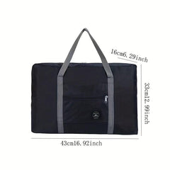 Foldable Travel Duffel Bag Large Capacity Luggage Tote Overnight