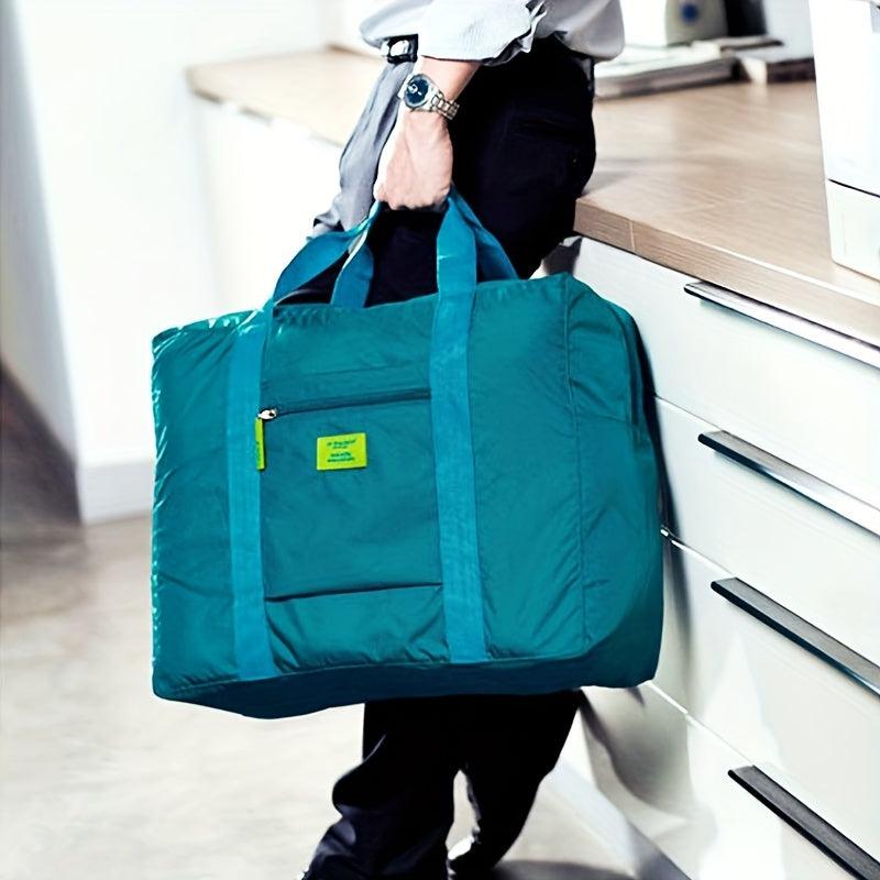 Foldable Travel Duffel Bag Large Capacity Luggage Tote Overnight