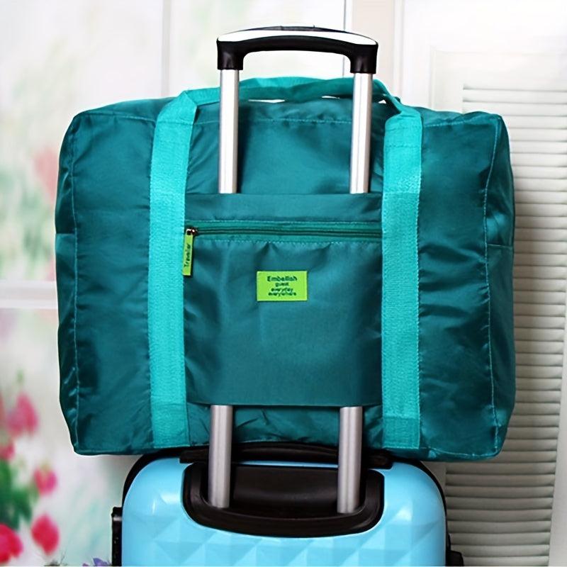 Foldable Travel Duffel Bag Large Capacity Luggage Tote Overnight