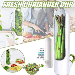 Herb Saver for Refrigerator Pod Fresh Herb Keeper Cilantro Mint Parsley