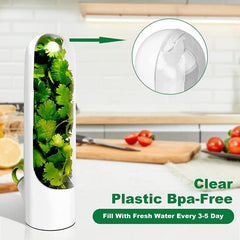 Herb Saver for Refrigerator Pod Fresh Herb Keeper Cilantro Mint Parsley