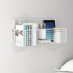 Kitchen Caddy Wall Mounted Storage Rack Drain Shelf