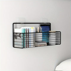 Kitchen Caddy Wall Mounted Storage Rack Drain Shelf