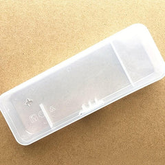Portable Clear Shaver Storage Box Makeup Brush Organizer