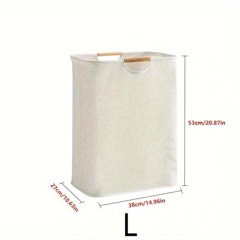 Laundry Basket Dirty Cloth Storage Foldable Portable Fabric Laundry