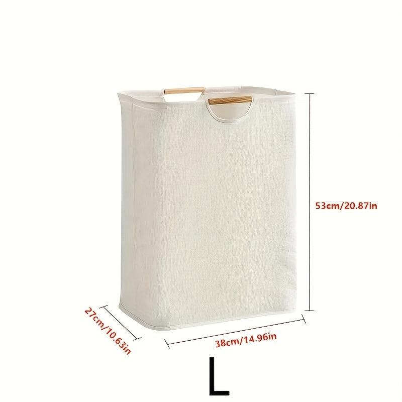 Laundry Basket Dirty Cloth Storage Foldable Portable Fabric Laundry