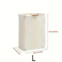 Laundry Basket Dirty Cloth Storage Foldable Portable Fabric Laundry