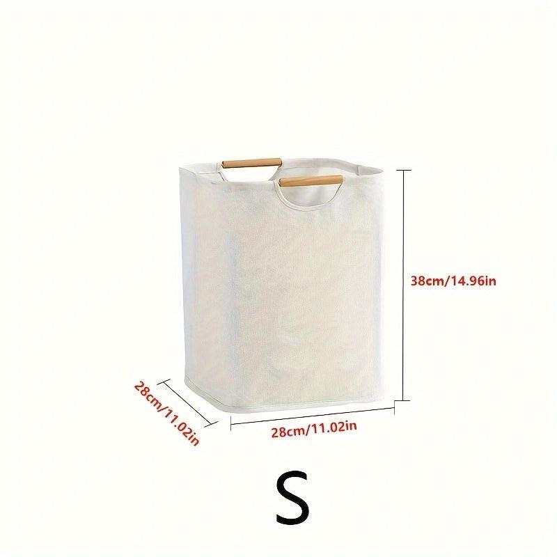 Laundry Basket Dirty Cloth Storage Foldable Portable Fabric Laundry