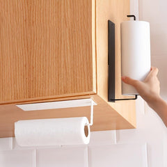 Carbon Steel Paper Towel Holder No Punch Paper Hanger