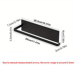 Carbon Steel Paper Towel Holder No Punch Paper Hanger