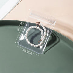 Transparent Jewelry Storage Book Foldable Earrings Travel Album