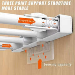4pcs Self Adhesive Shelf Support Pegs for Closet Cabinet Bookshelf