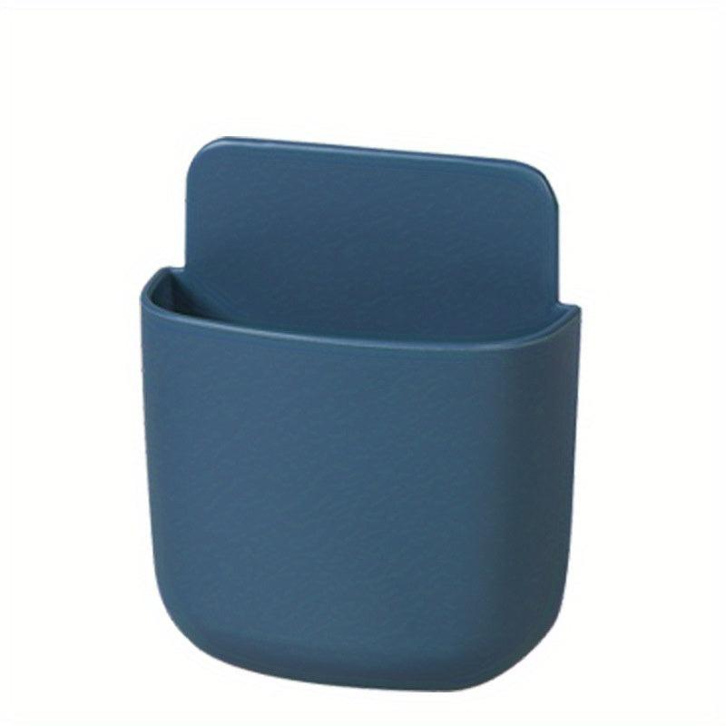 Wall Mounted Storage Box Mobile Phone Charging Pencil Organizer