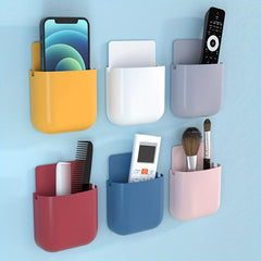 Wall Mounted Storage Box Mobile Phone Charging Pencil Organizer