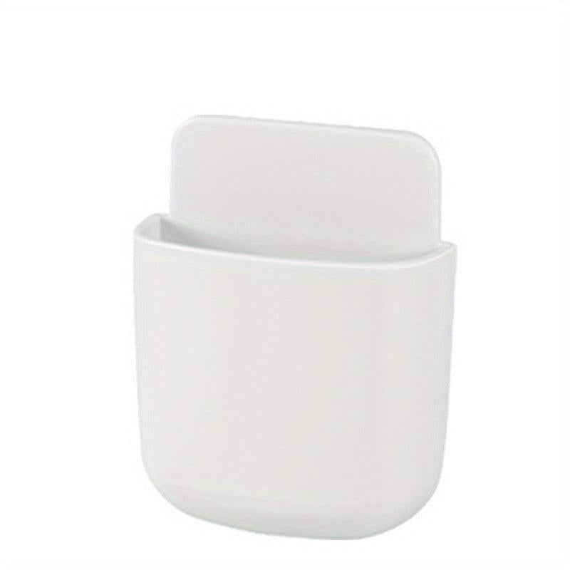 Wall Mounted Storage Box Mobile Phone Charging Pencil Organizer