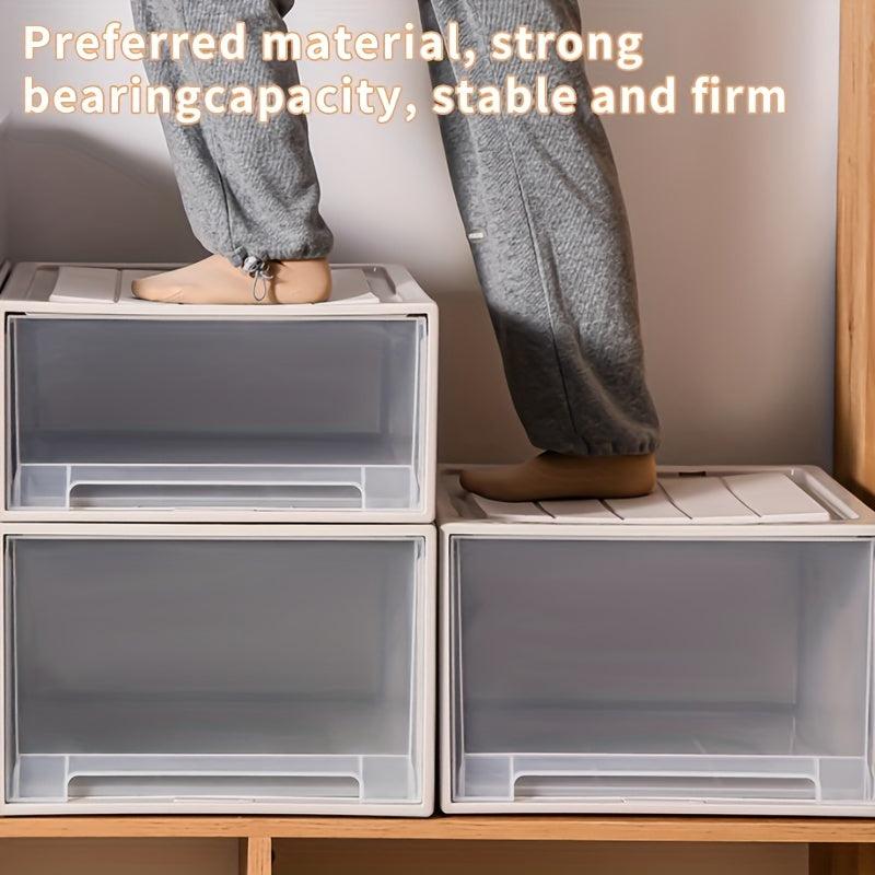 5 Grid Acrylic Belt Storage Box Clear Watches Display Organizer