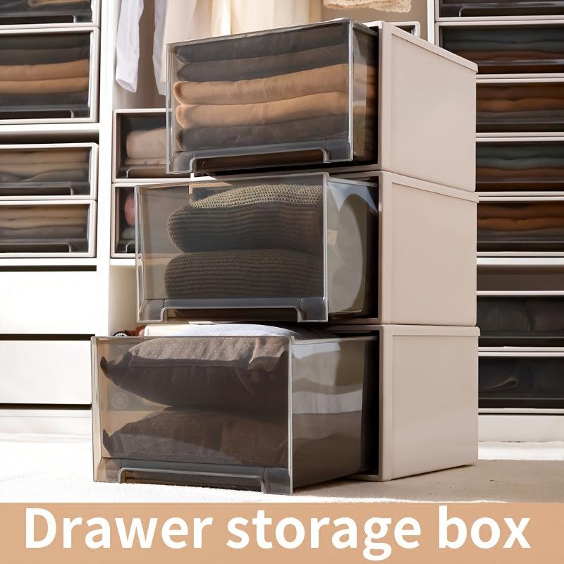 5 Grid Acrylic Belt Storage Box Clear Watches Display Organizer