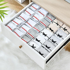 5pcs Adjustable Drawer Dividers Closet Storage DIY Organizador De Cajones