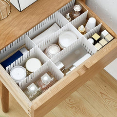 5pcs Adjustable Drawer Dividers Closet Storage DIY Organizador De Cajones