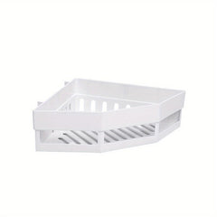 Bathroom Corner Rack: Wall Hanging Triangle Shelf