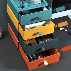 Desktop Storage Box for Makeup and Cosmetics Organization