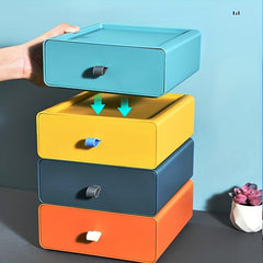 Desktop Storage Box for Makeup and Cosmetics Organization