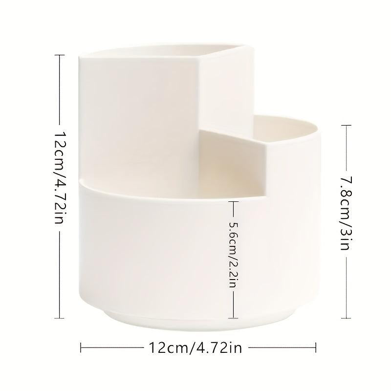 360 Degree Rotatable Pen Holder Desktop Pencil Case Office School Supplies