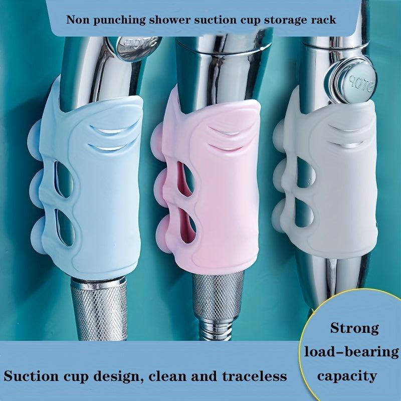 2pcs Shower Nozzle Suction Cup Bracket