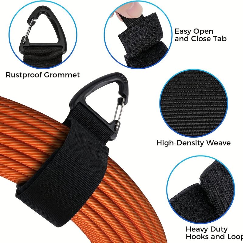 Extension Cord Organizer Heavy Duty Storage Straps for Garage Organization