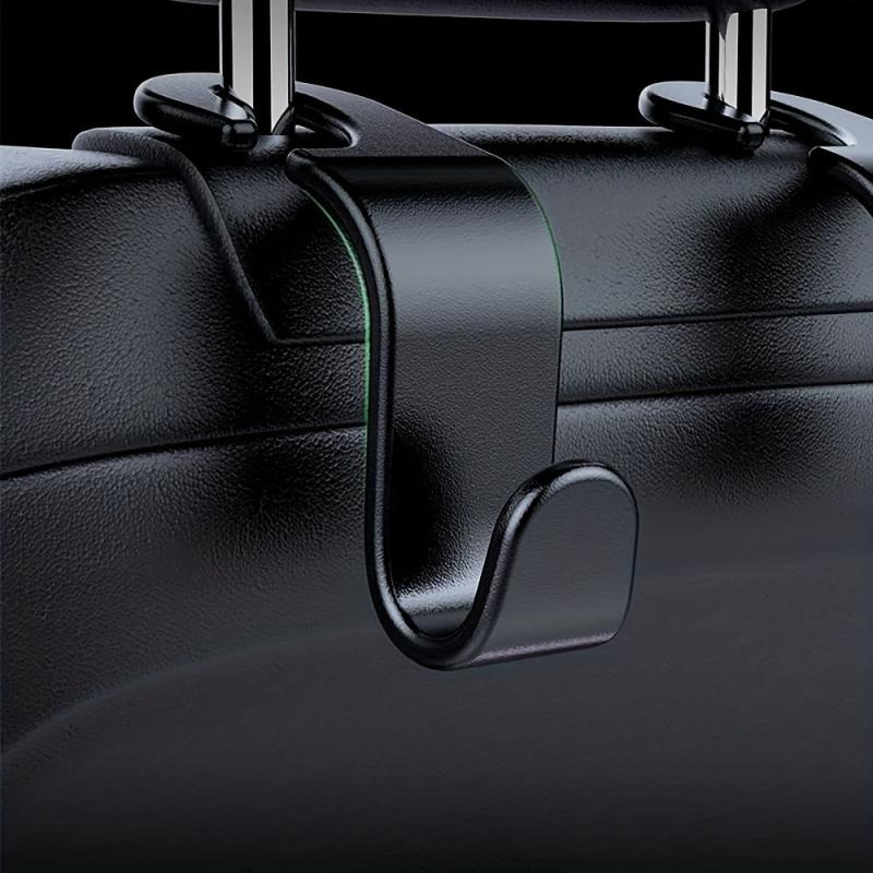3pcs Car Seat Headrest Hooks for Handbags Purses Coats