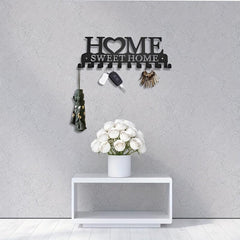 Metal Key Holder Wall Mounted Decorative Key Rack Hooks