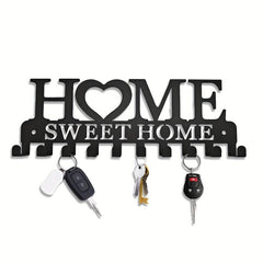 Metal Key Holder Wall Mounted Decorative Key Rack Hooks
