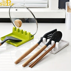 Kitchen Spatula Rack with Storage for Organizing Kitchen Gadgets