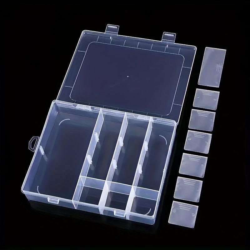 Detachable Grid Jewelry Organizer Ideal for Beads and Crafts