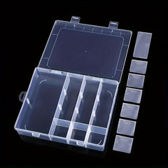 Detachable Grid Jewelry Organizer Ideal for Beads and Crafts