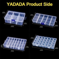 Detachable Grid Jewelry Organizer Ideal for Beads and Crafts