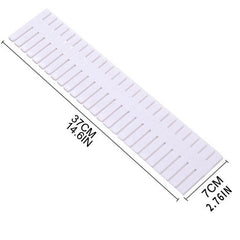 4pcs Plastic Drawer Clapboard DIY Grid Drawer Divider Storage Organizer