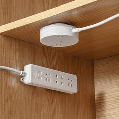 Wall Mounted Power Strip Holder with Plug Hook for Organized Cords