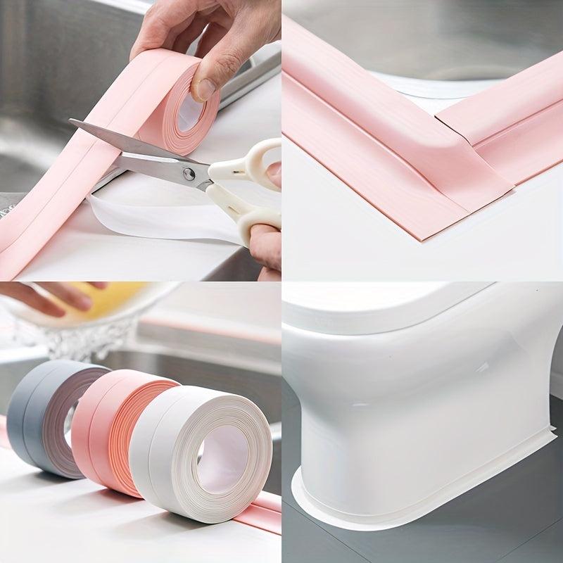 Waterproof Sink Seam Tape Self Adhesive PVC Sealing Strip 1M