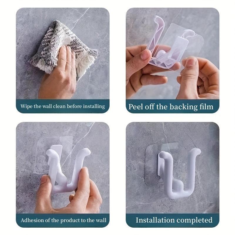 Wall Mounted Bathroom Slippers Holder