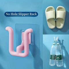 Wall Mounted Bathroom Slippers Holder