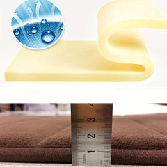 2pc Bathroom Mats Set Non Slip Soft Absorbent Bath Rug Machine Washable