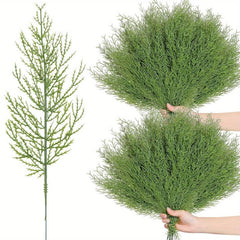 Artificial Snowy Cedar Branches for Christmas Greenery Garland