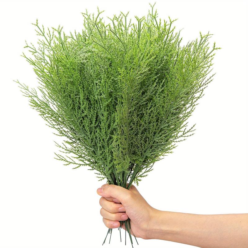 Artificial Snowy Cedar Branches for Christmas Greenery Garland