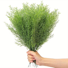 Artificial Snowy Cedar Branches for Christmas Greenery Garland