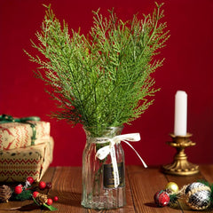 Artificial Snowy Cedar Branches for Christmas Greenery Garland