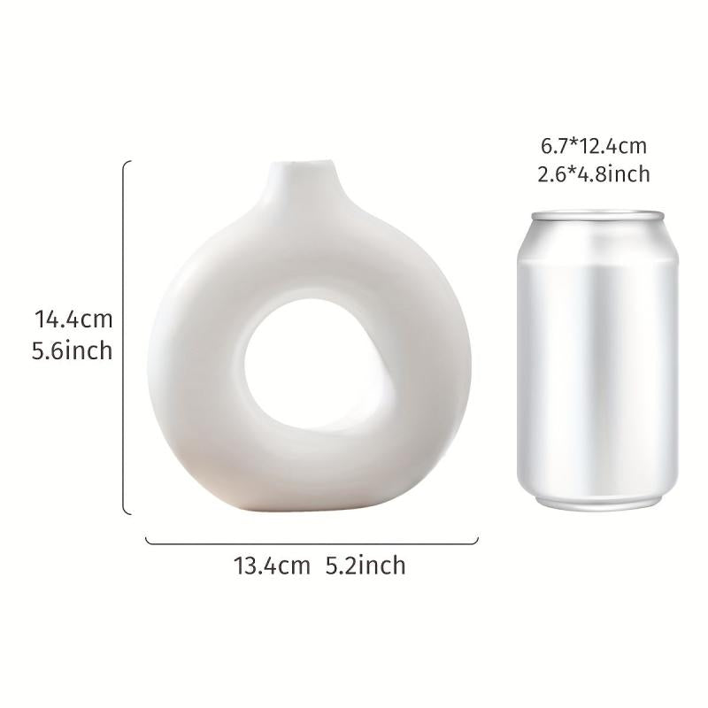 Modern Ceramic Vase Flower Bottle for Home Garden Wedding Decor